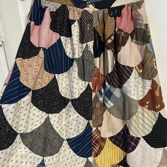 Ralph Lauren Colorful Patchwork Maxi Skirt - Picture 9 of 15